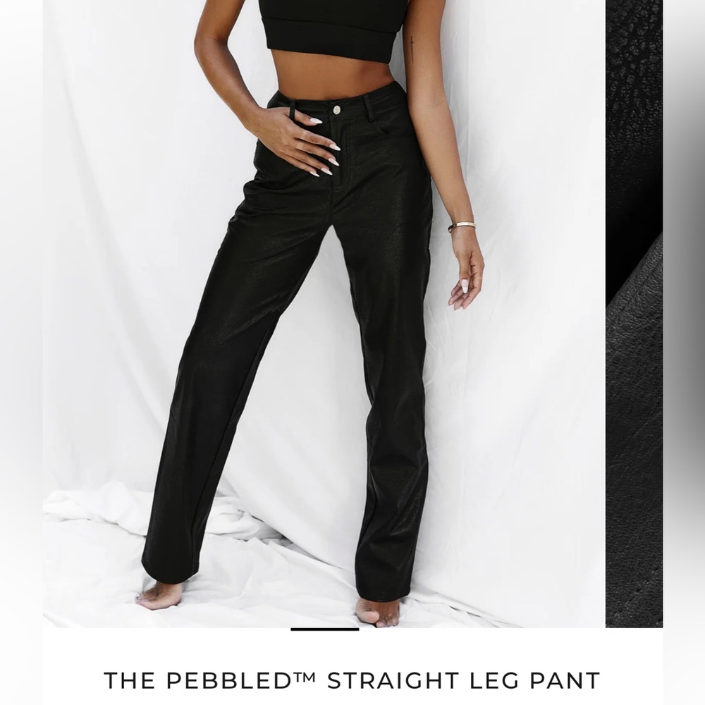All Things Golden The Pebble Straight Leg Pants